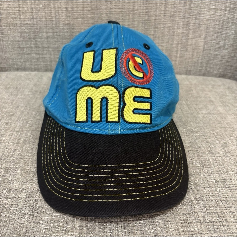 WWE John Cena You Can't See Me Adjustable Hat Blue One Size